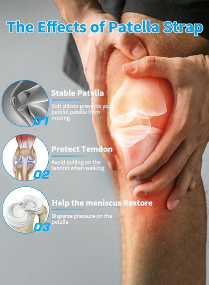 KneeGuard™ Adjustable Knee Support Strap for Sports & Daily Use